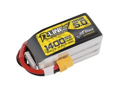 TATTU R-LINE 1400mAh 22.2V 150C 6S1P LIPO BATTERY Pack with XT60 Plug