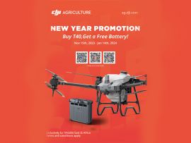 DJI AGRAS T40 WITH ONE BATERY FREE