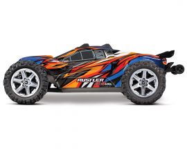 TRAXXAS RUSTLER 4X4 VXL 67076-4 1/10 SCALE STADIUM TRUCK