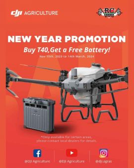 DJI AGRAS T40 WITH ONE BATERY FREE