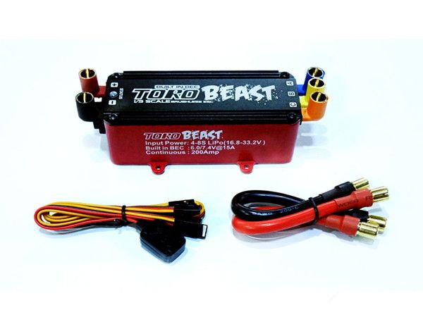 SKYRC TORO 1/5 200A BRUSHLESS ESC With BEC