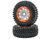 MAXXIS Creepy Crawler Tires with Authentic Bead Lock Wheels